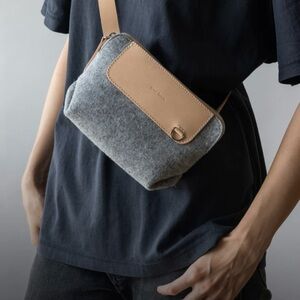 Graf Lantz Bedford Wool Crossbody Belt Bag